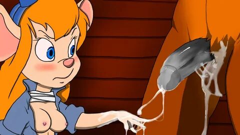 gadget hackwrench, disney, 2015, after orgasm, after sex, animal genitalia,...