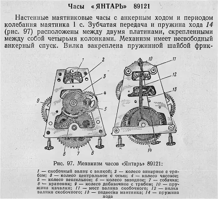 Как настроить бой часов. Механизм часов янтарь с маятником. Настенные часы янтарь с маятником и боем инструкция. Механизм ОЧЗ янтарь с боем. Регулировка анкерной скобы маятниковых часов.