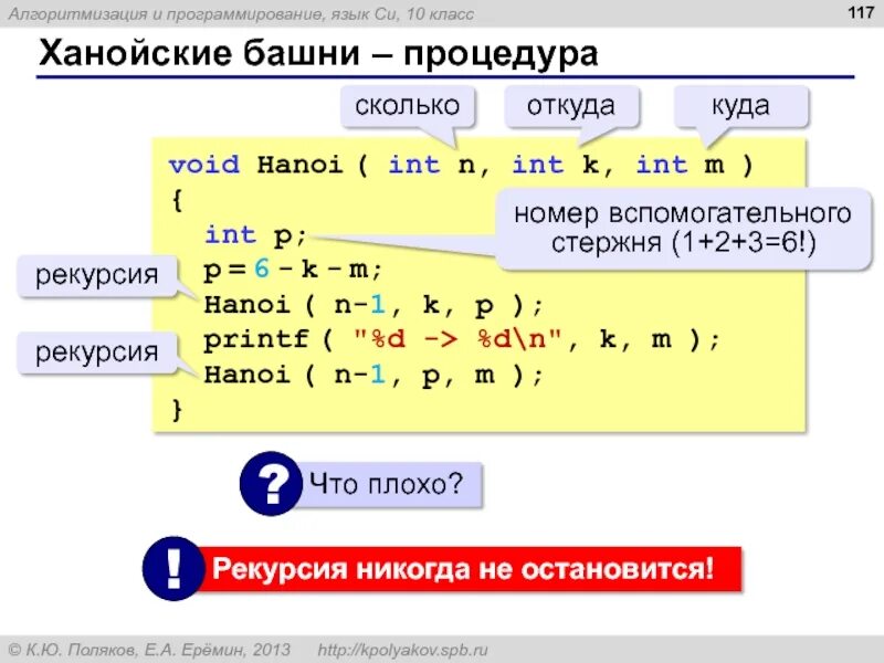 Ханойские башни с++. Void в языке си это. Тип Void в си. Ханойские башни код.