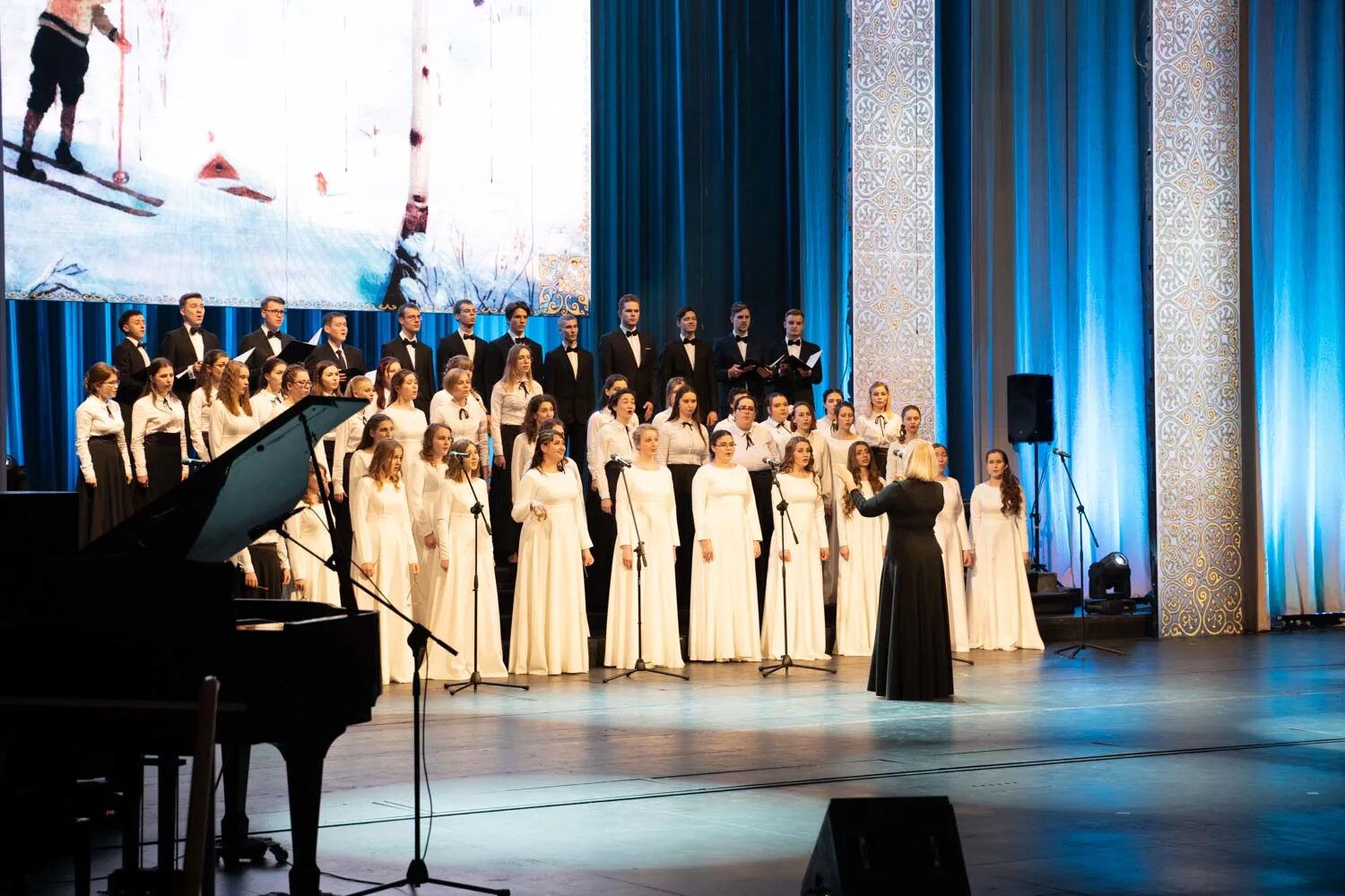 оперный театр рождественский концерт. концерты в самаре. сатоб самара рождественский концерт.