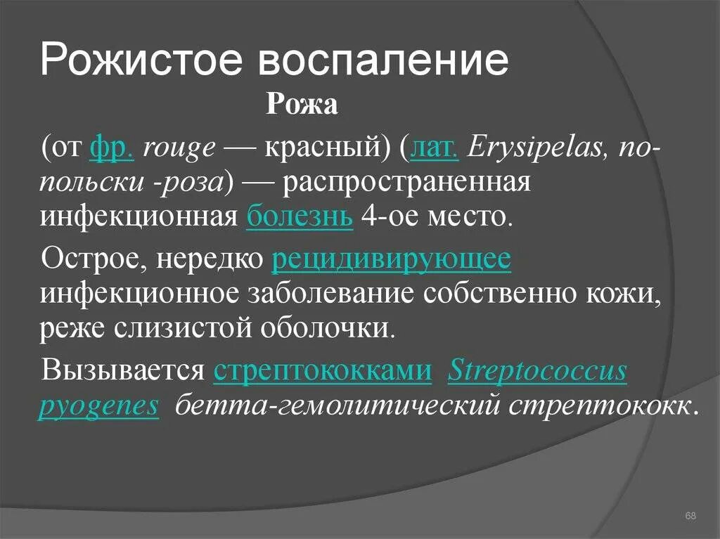 Рожа заразная или нет