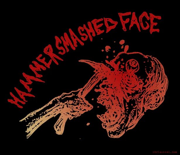 Smashing face