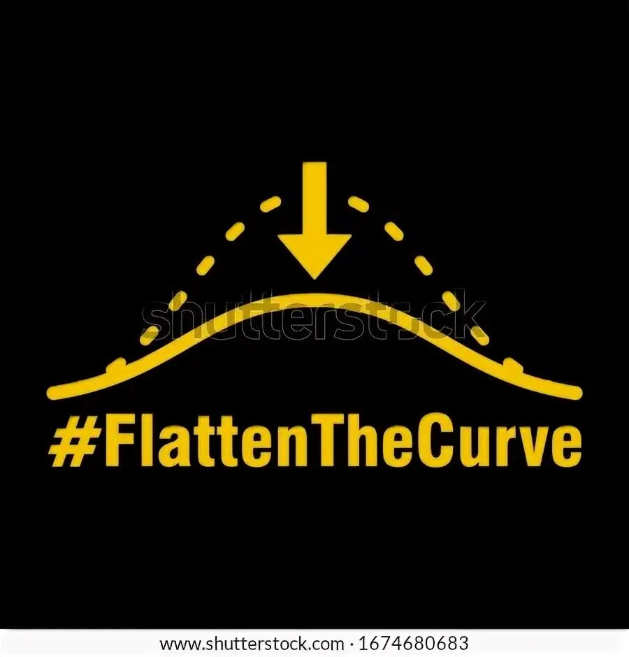 Flat curve. Flat curve
