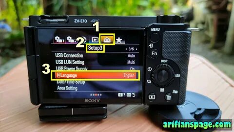 Sony zv e10 ii
