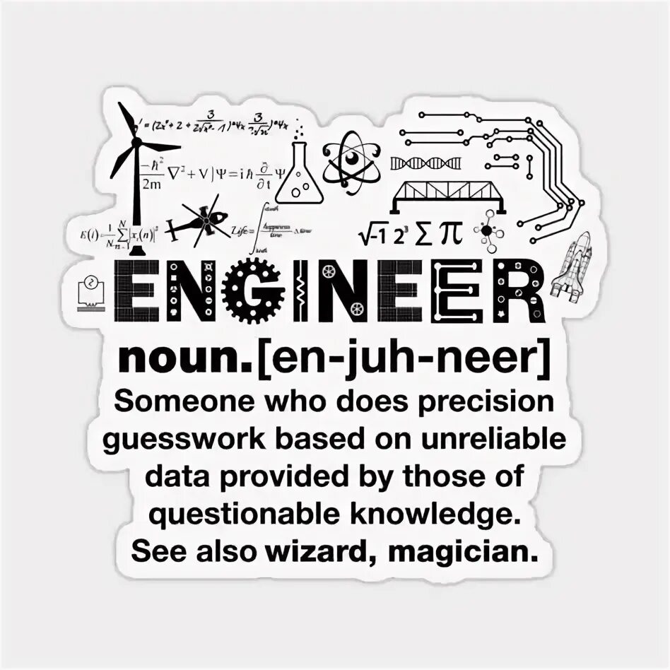 Is an engineer. Is an engineer