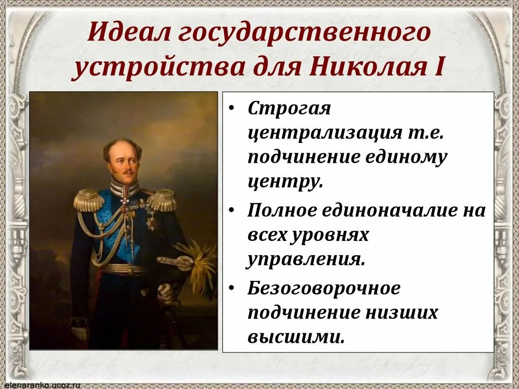 2 направления политики николая 1. Политика Николая 1. Реформы во внутренней политике Николая 1. Политическое устройство Николая 1.