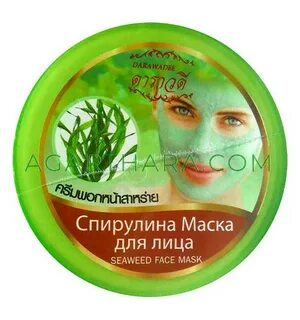 Маска для лица со спирулиной от морщин