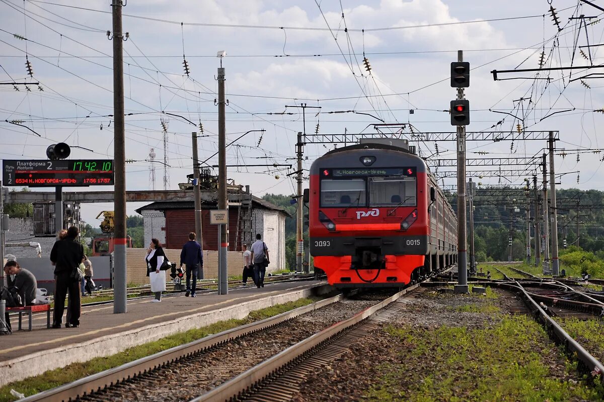 электричка н гороховец