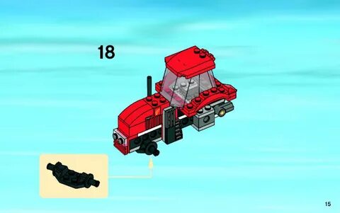 Схема трактора из лего - 90 фото