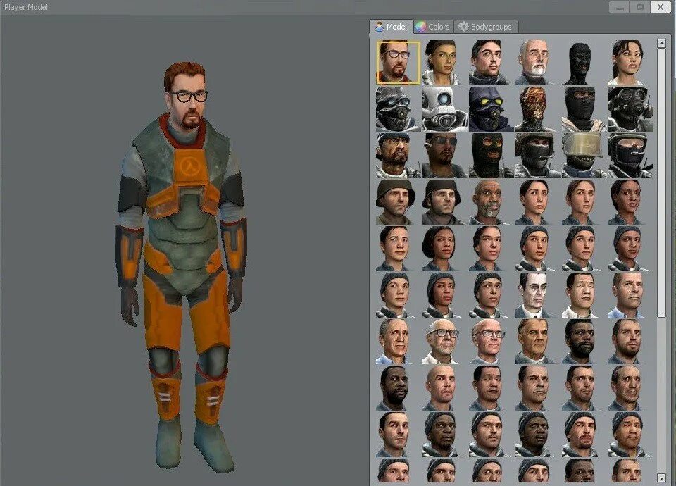 Half life 1 гаррис мод. Костюм Гордона Фримена 2к.