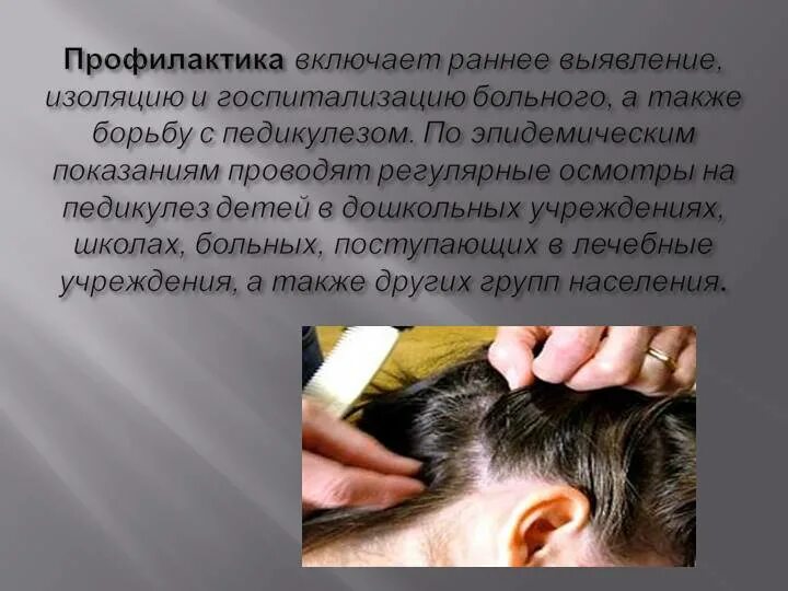 Проведение осмотра на педикулез. Методы борьбы с педикулезом. обследование на педикулез. педикулез волосистой части головы. способы профилактики педикулеза.