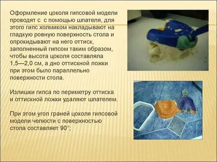 Цоколь модели
