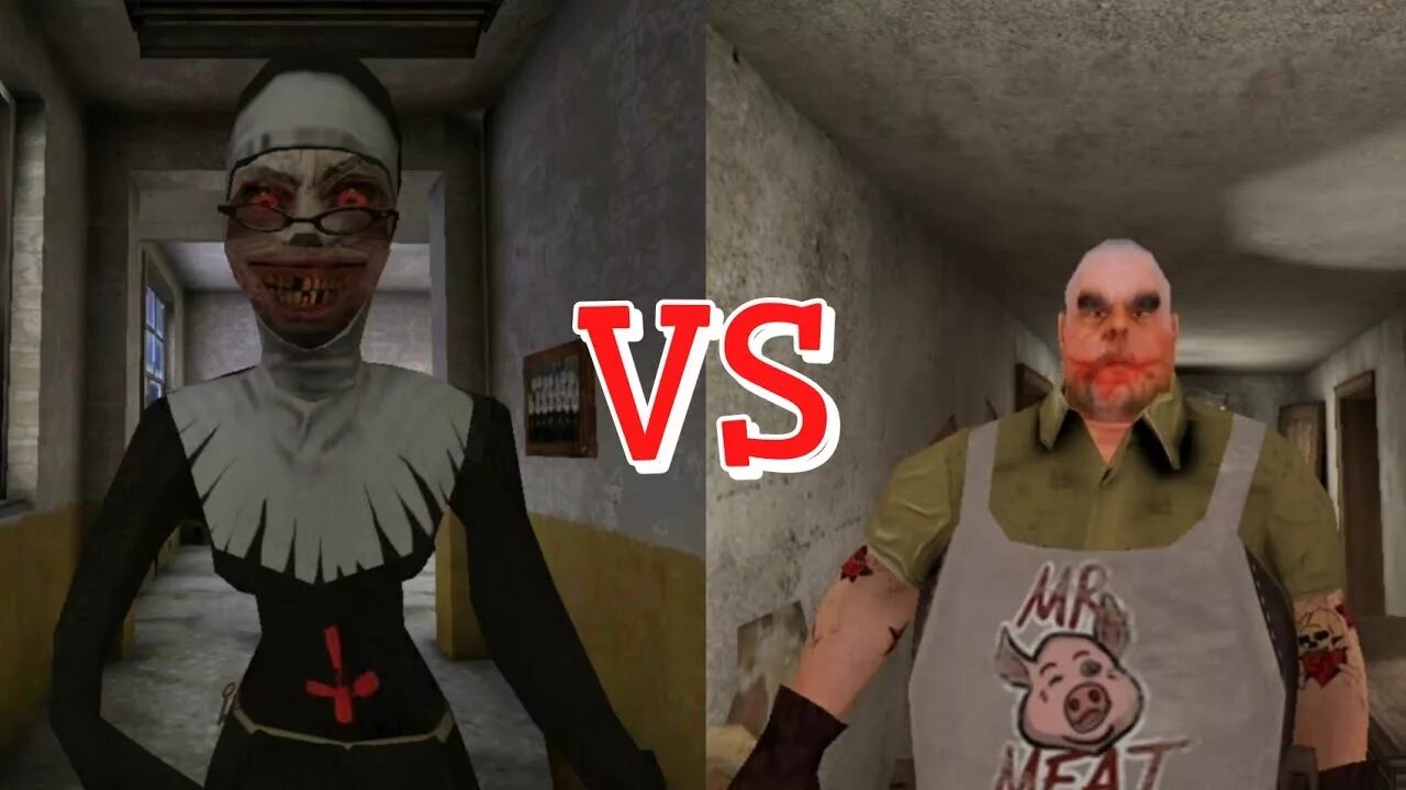 Escape Ending Scene #1 - Ice Scream vs Ice Scream Episode 2 vs Evil Nun vs Mr. M