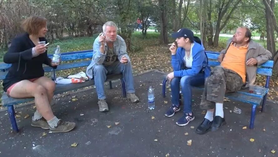 Пьющие три. Пьющие три