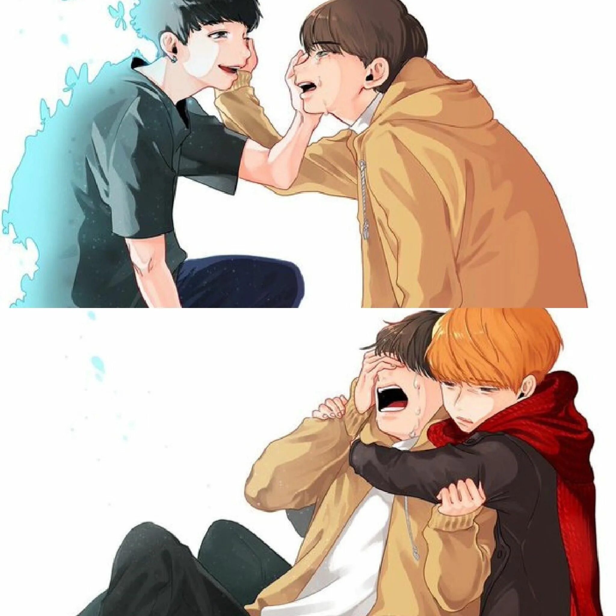 Yours фф вигуки. Юнмины и Вигуки. Яой VHOPE. Юнмины оборотни. Юнмины ссора.