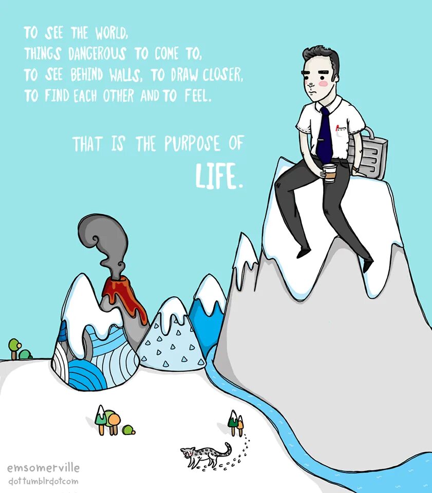 The best thing in the world. Уолтера Митти. To see the World things Dangerous to come to. Walter Mitty Life Original illustrations. The World to come.