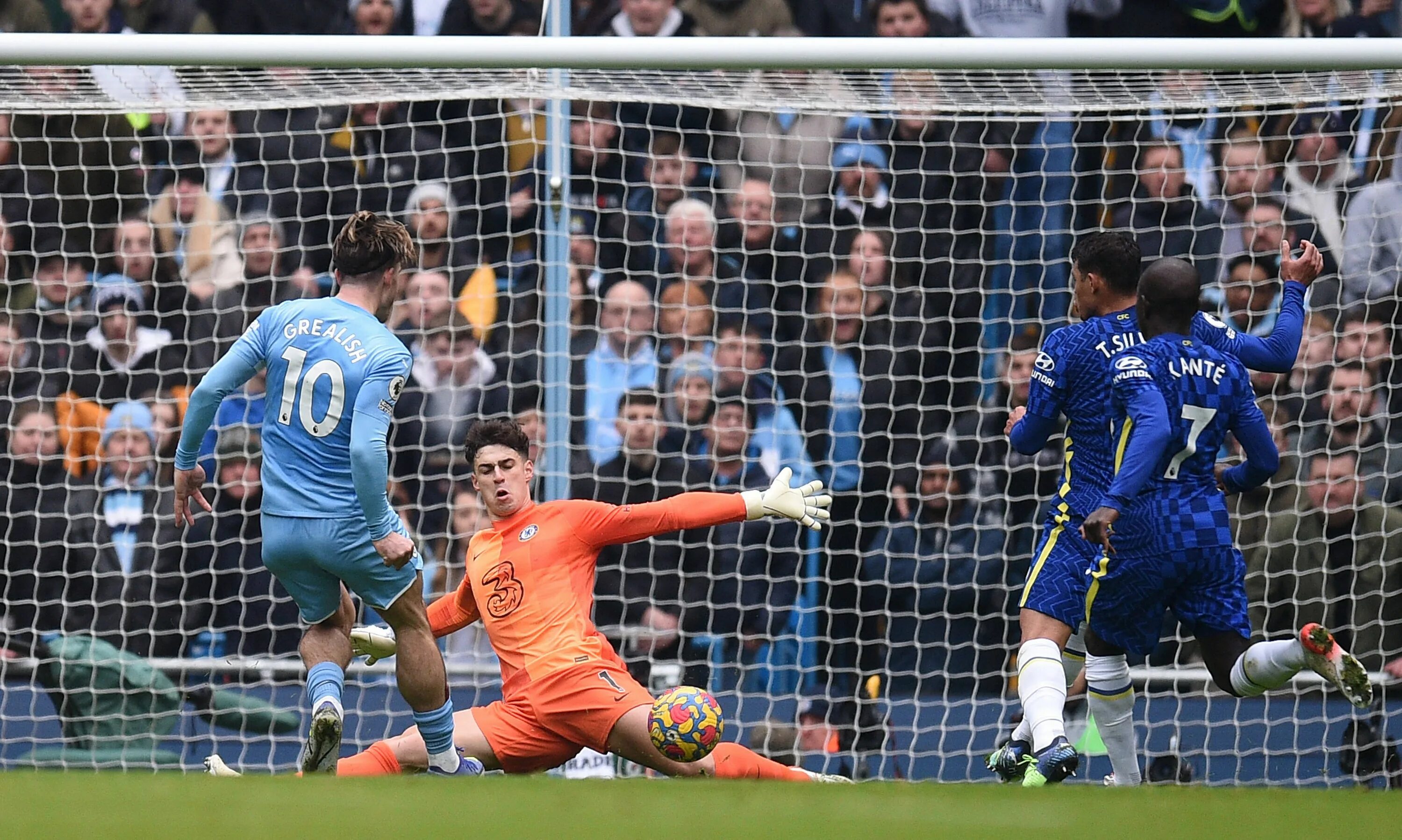 Chelsea vs Manchester City Kepa.