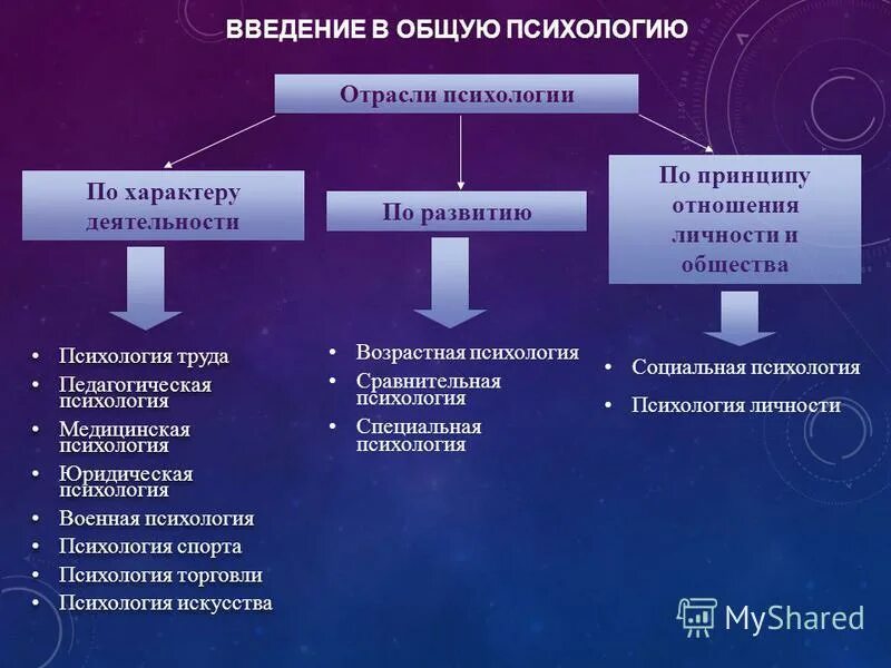Отрасль психологии предметом которой является психологическая помощь. Отрасли психологии. виды психологии. отрасли современной психологии. классификация отраслей психологии.