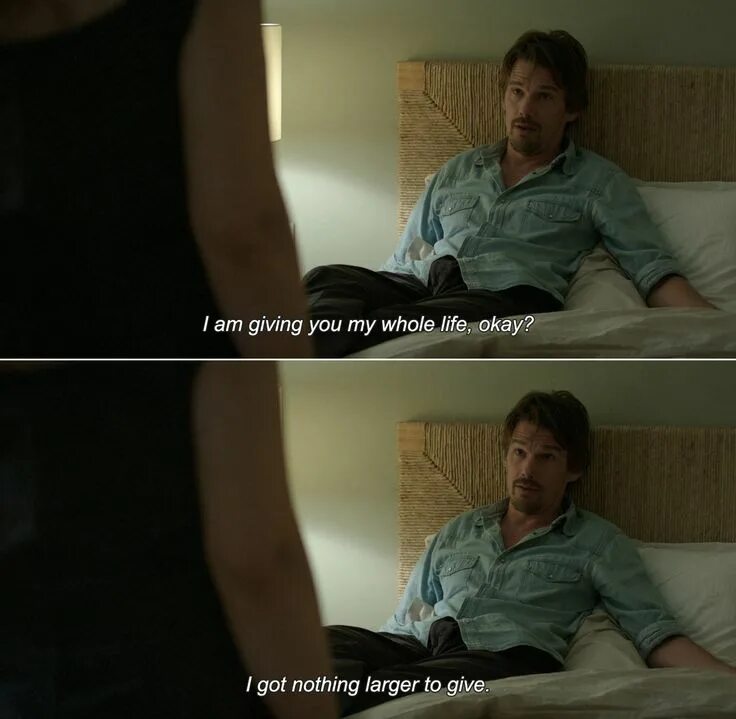 Give me midnight. Итан Хоук и Жюли Дельпи. Before Sunrise quotes. English quotes from movies. Цитаты из given.