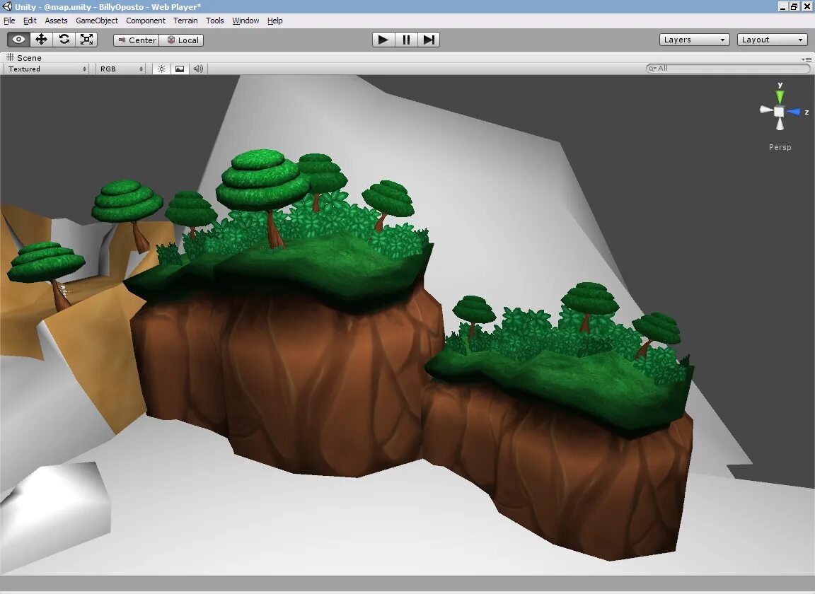 Blender web. Пенек в блендере. blender 2d.