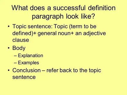 Easy define