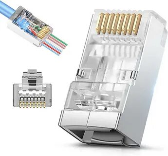 Rj 45 cat 6 экранированный