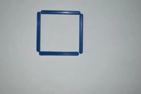 Конструирование из 10 счетных палочек. Фигура прямоугольник. Прямоугольник из счетных палочек. Прямоугольник из палочек. Выкладывание геометрических фигур из счетных палочек.