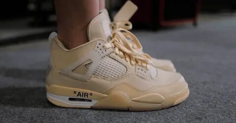 Jordan 4 x off white