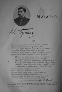 Метель стихи