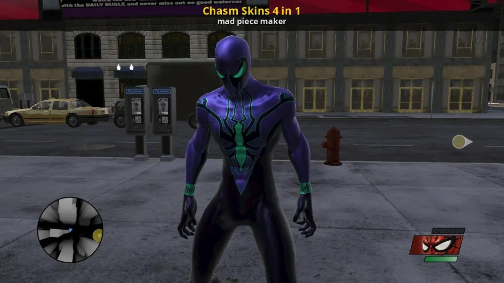 Web of shadows субтитры. Chasm ben reilly. chasm spider man. космический человек паук скин. spider man web of shadows скины.