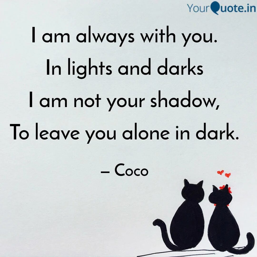 He was always with them. I am always. always with you. i am with you. always be with you.