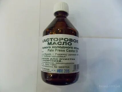 Касторовое масло для очищения кишечника