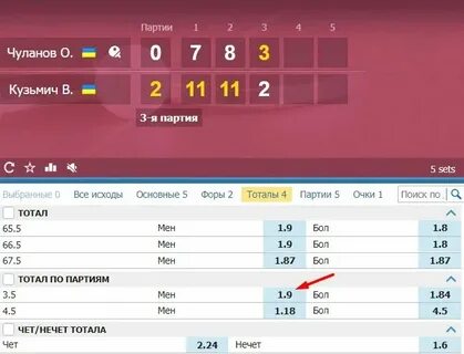 Стратегия теннис тотал