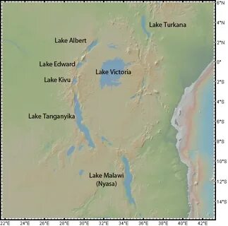 Озеро танганьика находится