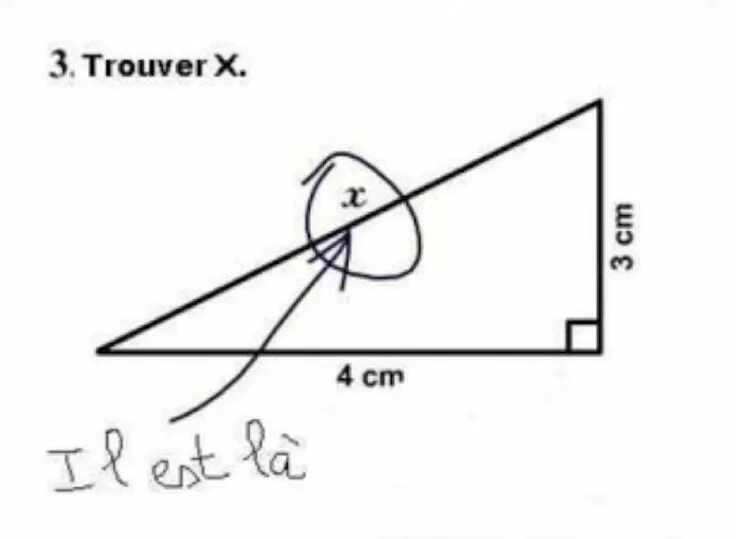 Find x i found it