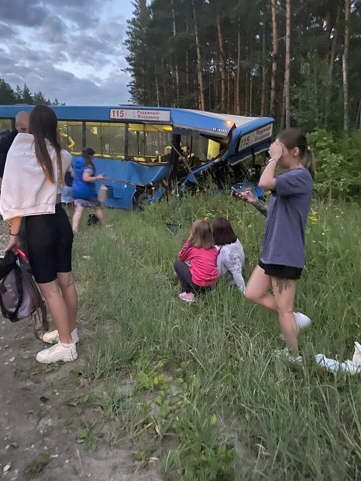 30 июля 22. ДТП во Владимирской области вчера вечером. Авария под Владимиром сегодня с автобусом.