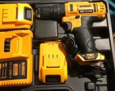 Шуруповерт dewalt 18v