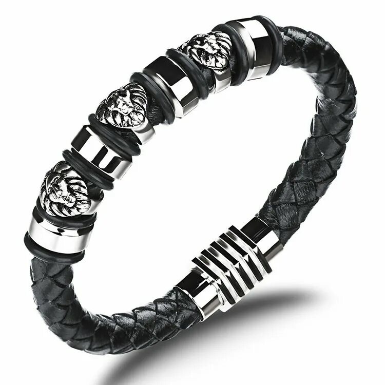 мужской браслет адамант 13633614. оригинальные мужские браслеты. браслет кожаный. браслет мужской. браслеты из кожи для мужчин.