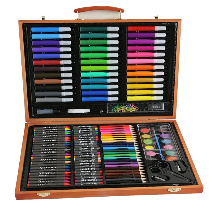 Art set. Художественный набор art set 150шт. набор для рисования artistic set 150. набор для рисования в деревянном чемоданчике «art set» (123 предмета). чемоданчик набор юного художника для рисования art set 150 предметов.