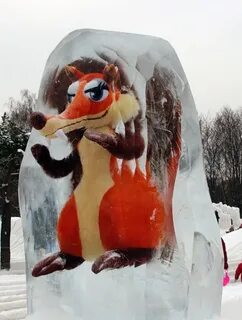 Снежные герои сказок