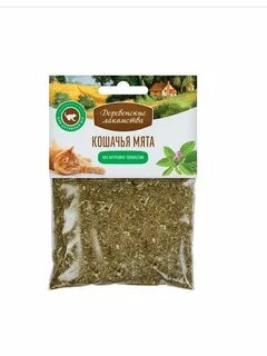 Кошачье лакомство с мятой