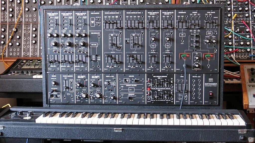 Main console. Roland System 700. MOOG Modular System VST. Roland Modular. Roland System 1.