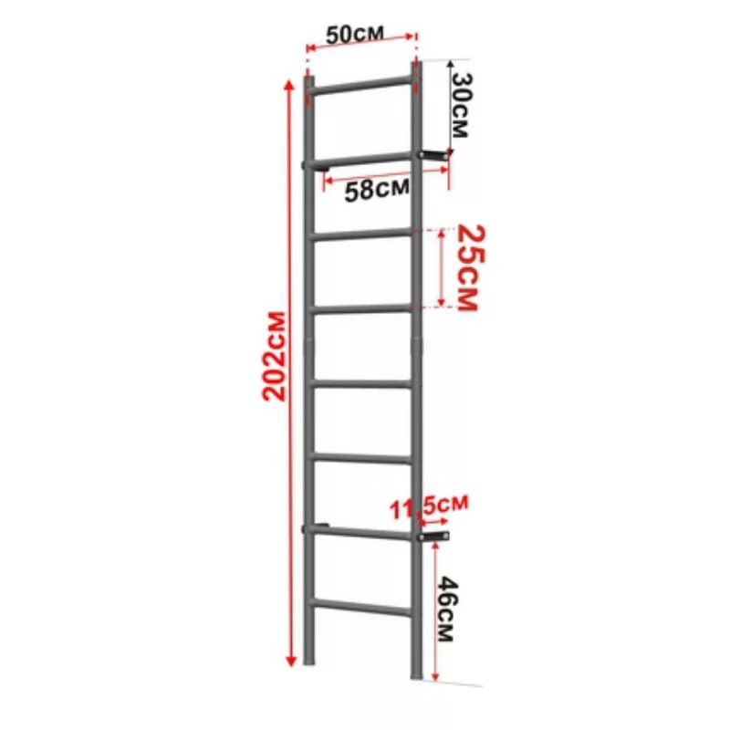 Лестница вертикальная расстояние от стены. Шведская стенка Leco металлическая. Шведская стенка шаг ступеней. Расстояние между ступенями лестницы приставной металлический. Шведская лесенка Размеры.