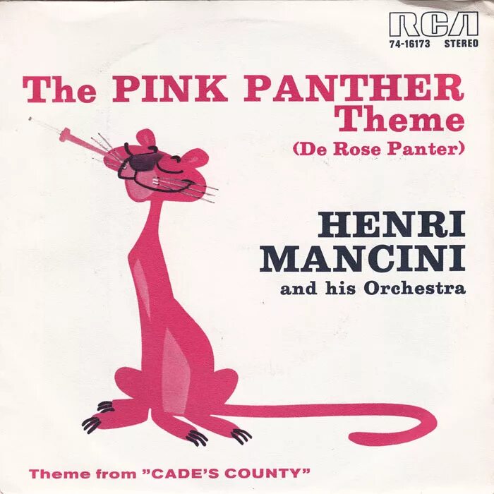 Henry mancini the pink panther. Розовая пантера обложка.