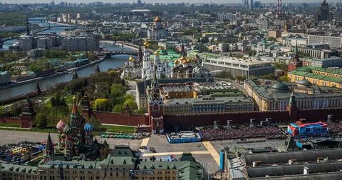 Красная площадь вид сверху