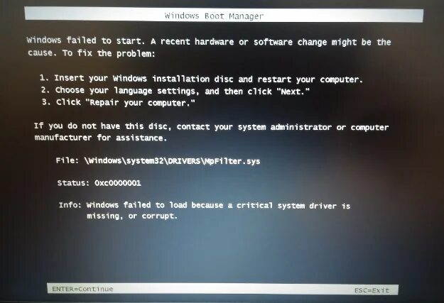 Windows Boot Manager ошибка. Boot Manager при загрузке ноутбука. Windows failed to start. Windows Boot Manager что делать. Critical system files are corrupt roblox