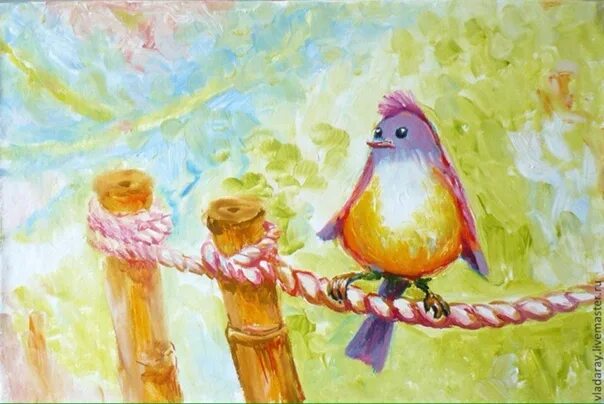 Поют весной птицы весело. Картины маслом птицы. Птичка радость. Живопись маслом птенцы. Картины детские с птицами.
