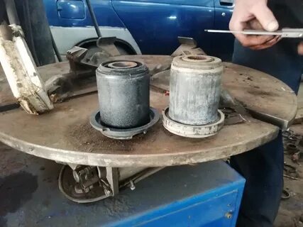 Замена сайлентблоков рено