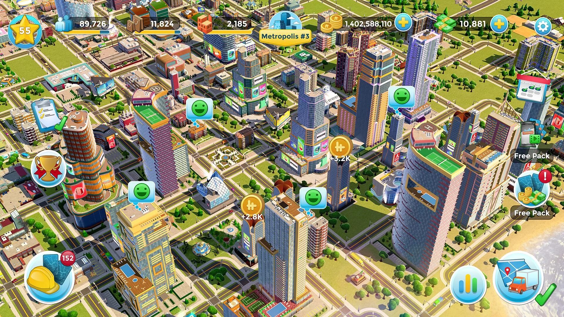 Какую нибудь игру в города