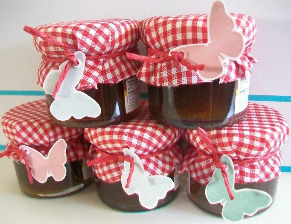 Украсить банки с вареньем. Декор баночек с вареньем. Украшение банки с вареньем. Украсить варенье. Украсить варенье.